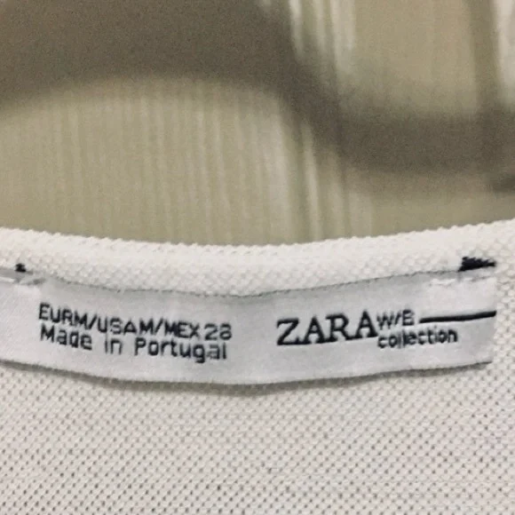 ZARA W&B Collection Mixed Media Paneled Color Block Sleeveless Tank Top - Picture 14 of 14